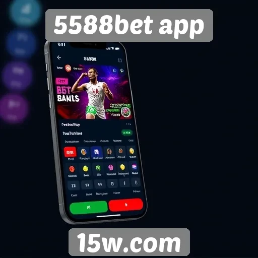 Interface do 5588bet app é intuitiva e amigável
