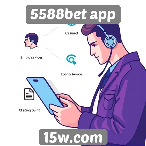 Suporte ao cliente no 5588bet app