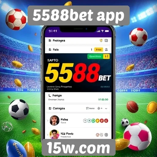 Jogos e promoções disponíveis no 5588bet app