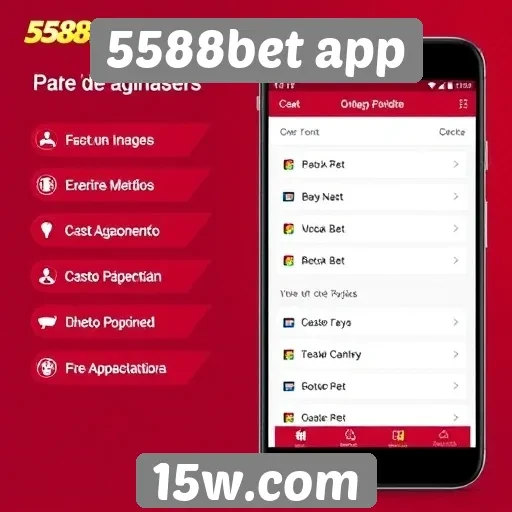 Métodos de pagamento disponíveis no 5588bet app